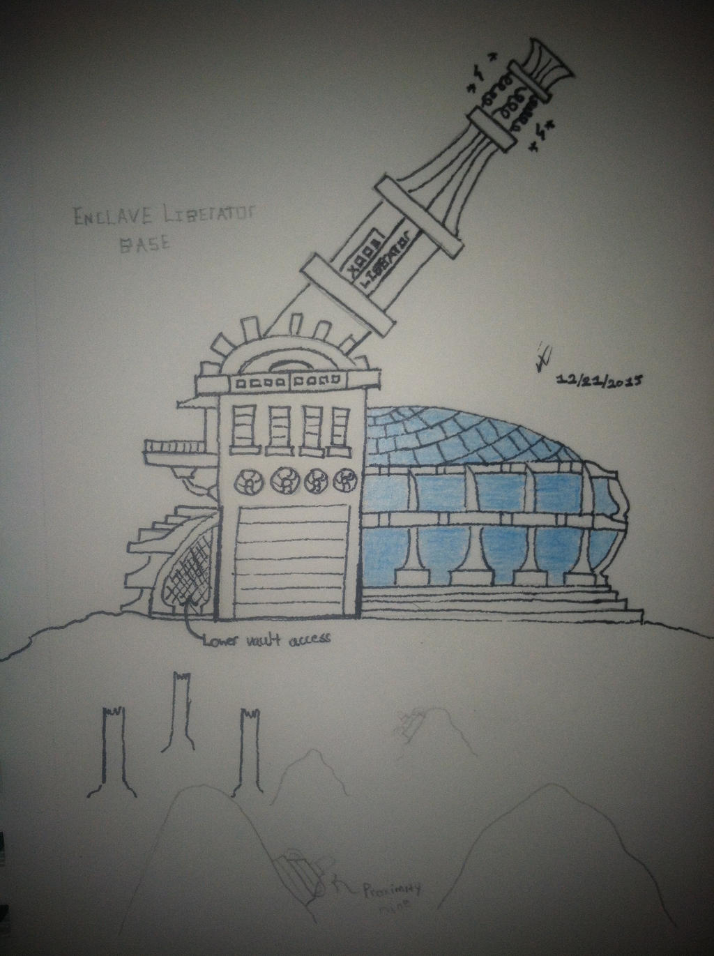 Enclave Liberator Base (Fallout: Brave New Vegas) by Titanshark on ...