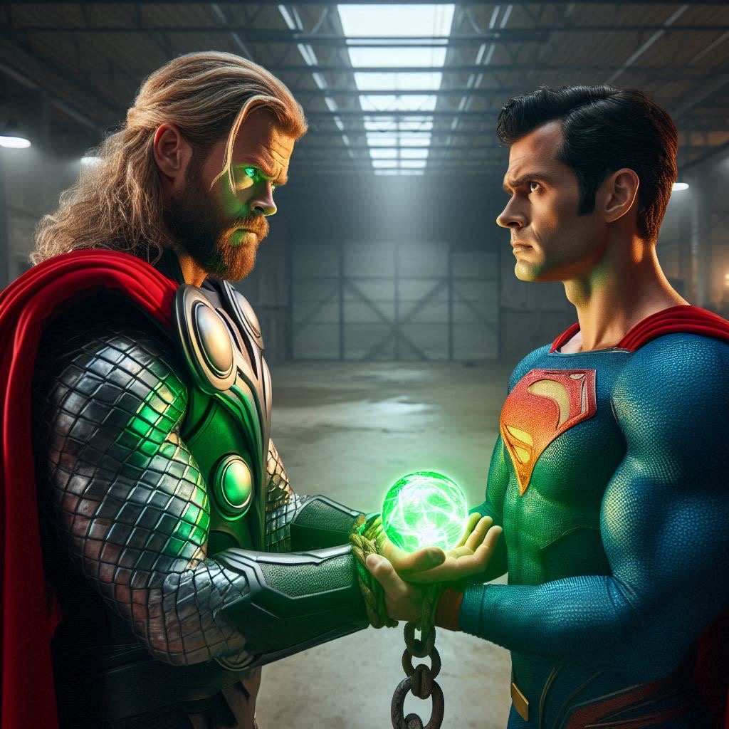 Shackled Deviantart Thor and Superman shackled by maledollmaker2024 on DeviantArt