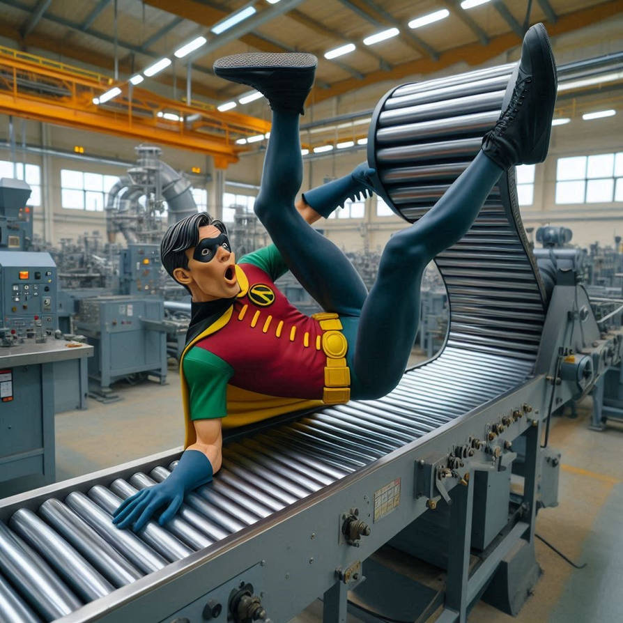 Robin Contorted Wax Figure 2 by maledollmaker2024 on DeviantArt