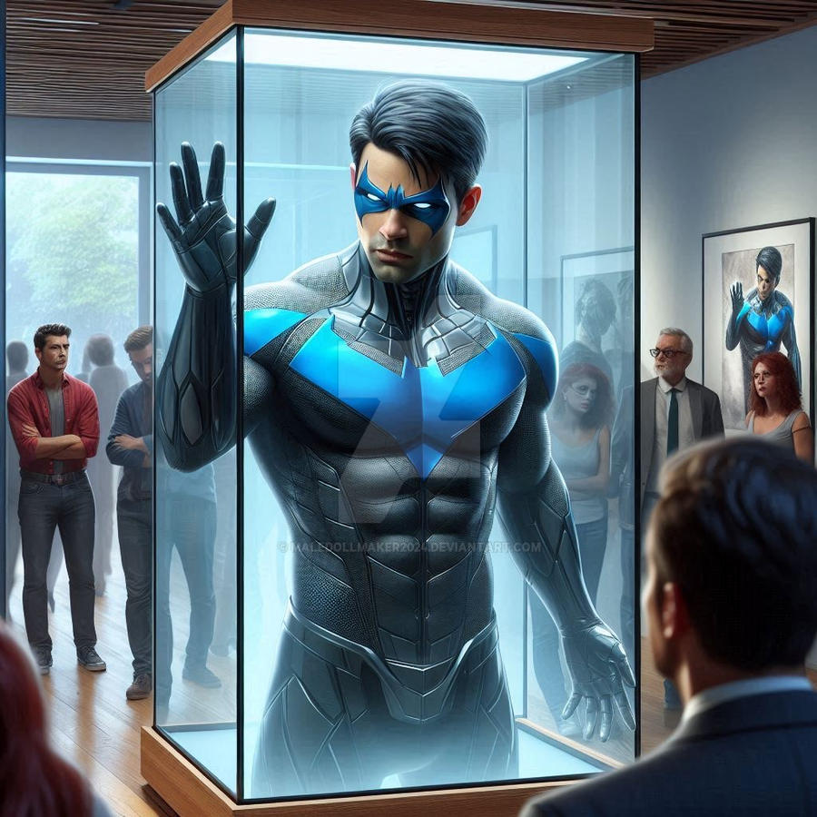 Nightwing On Display 2 By Maledollmaker2024 On DeviantArt nightwing-on-display-2-by-maledollmaker2024-on-deviantart