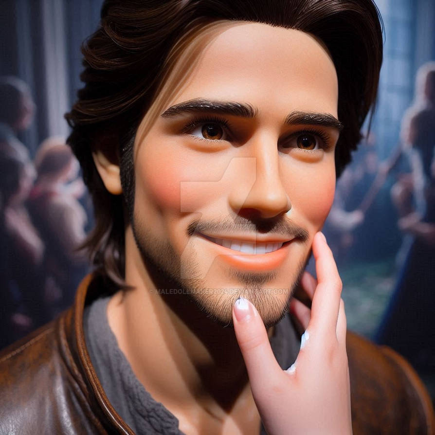 Flynn Rider Body Factory Flynn Rider Wax Figure 2 by maledollmaker2024 on DeviantArt