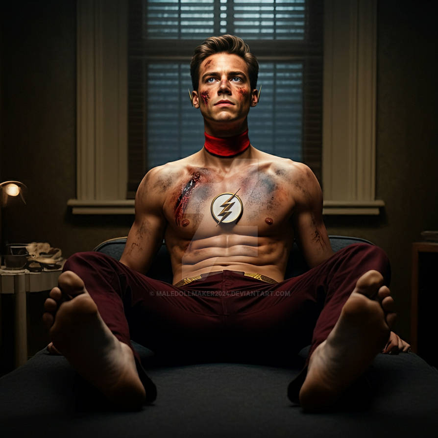 The Flash Injured by maledollmaker2024 on DeviantArt