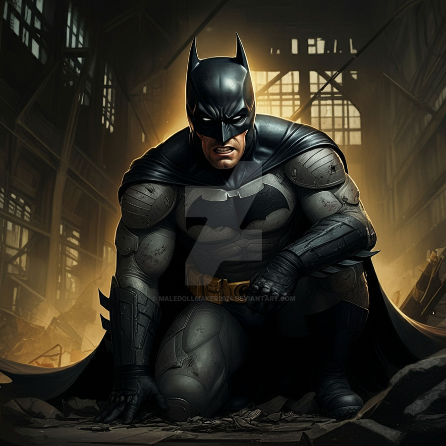 Batman Body Ripped Battle Damaged Batman 6 by maledollmaker2024 on DeviantArt