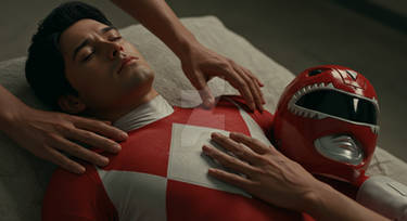 Transforming into Red Ranger figure by maledollmaker2024 on DeviantArt