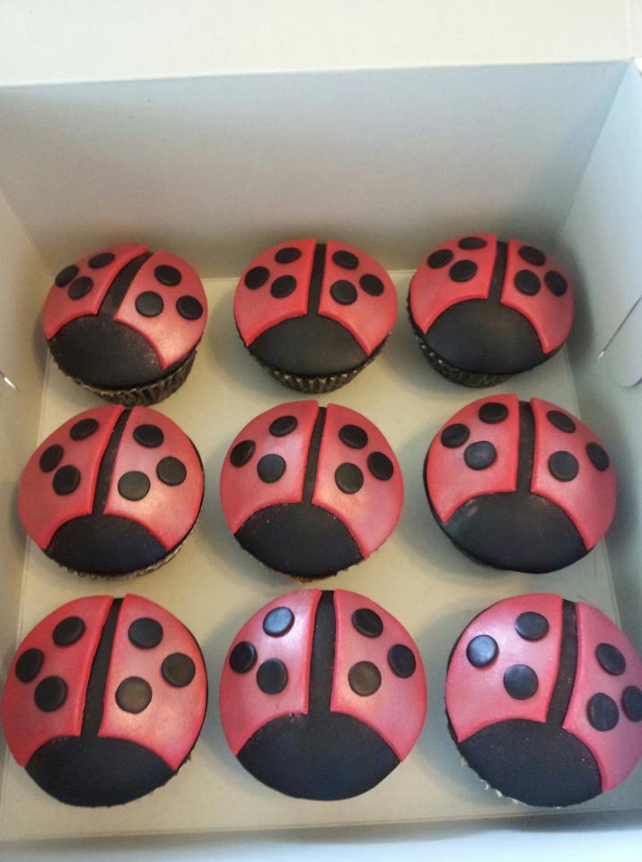 Ladybug Cupcakes