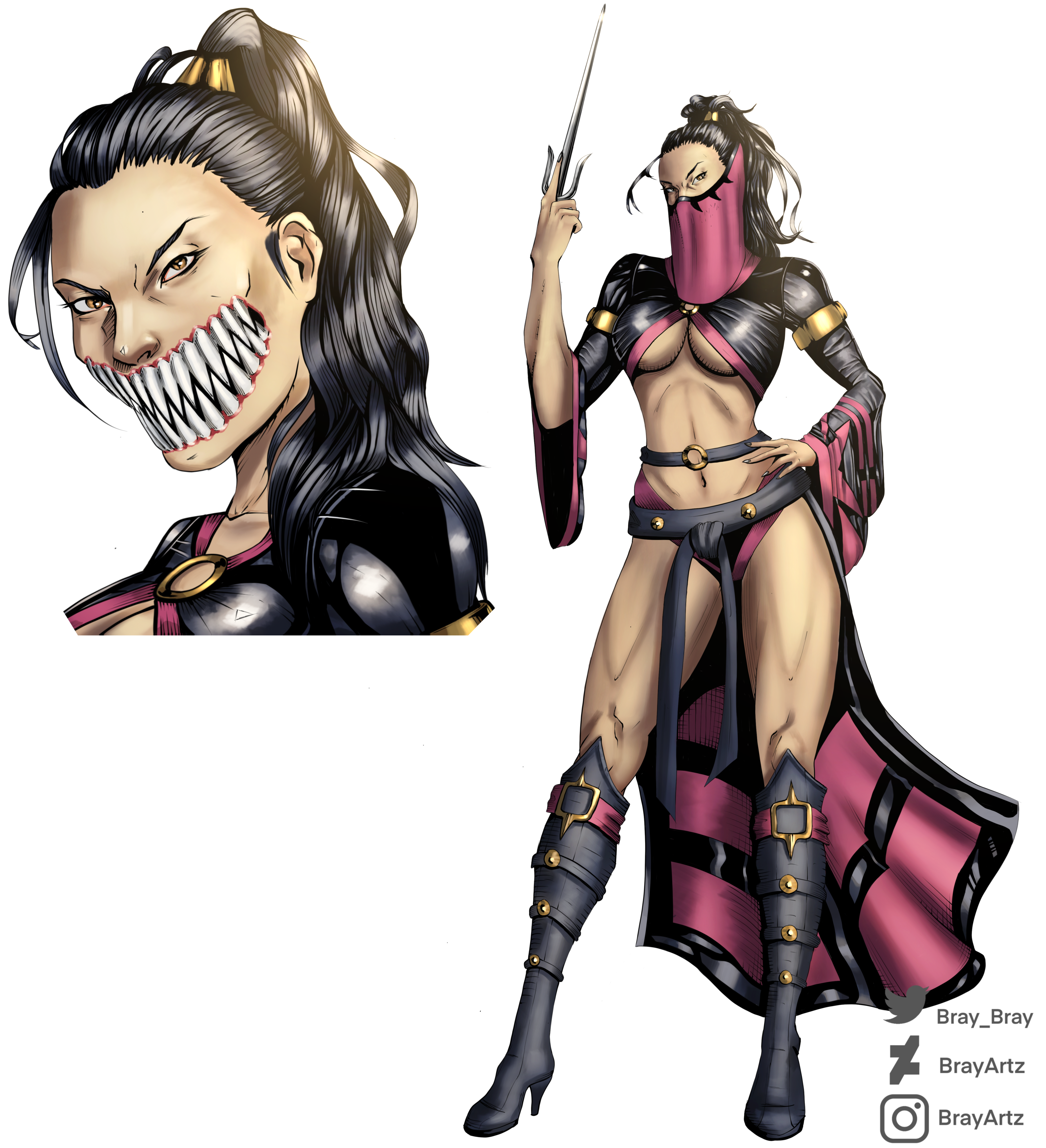 Mileena  Mortal kombat characters, Mortal kombat art, Mortal kombat