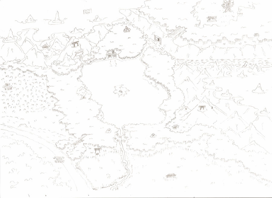 Map of Gensokyo by Tsalop on DeviantArt
