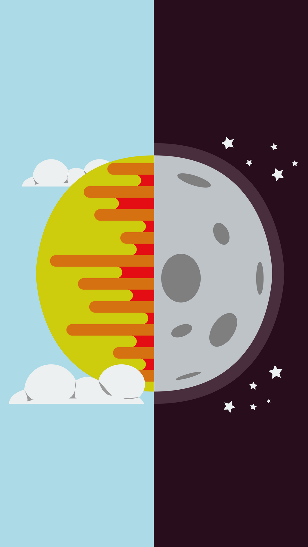 Wallpaper Iphone 5c Day And Night By Imilann On Deviantart Wallpaper Iphone 5c Day And Night By Imilann On Deviantart