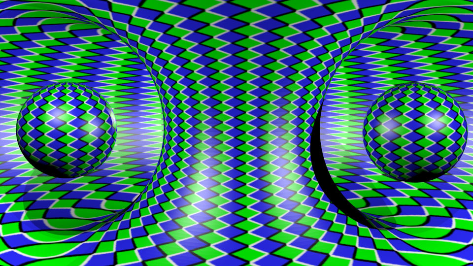 Трехмерное восприятие. «Оптические иллюзии» (Автор Джейкобс ПЭТ). Иллюзия движения. Оптические иллюзии движения. Визуальные иллюзии.