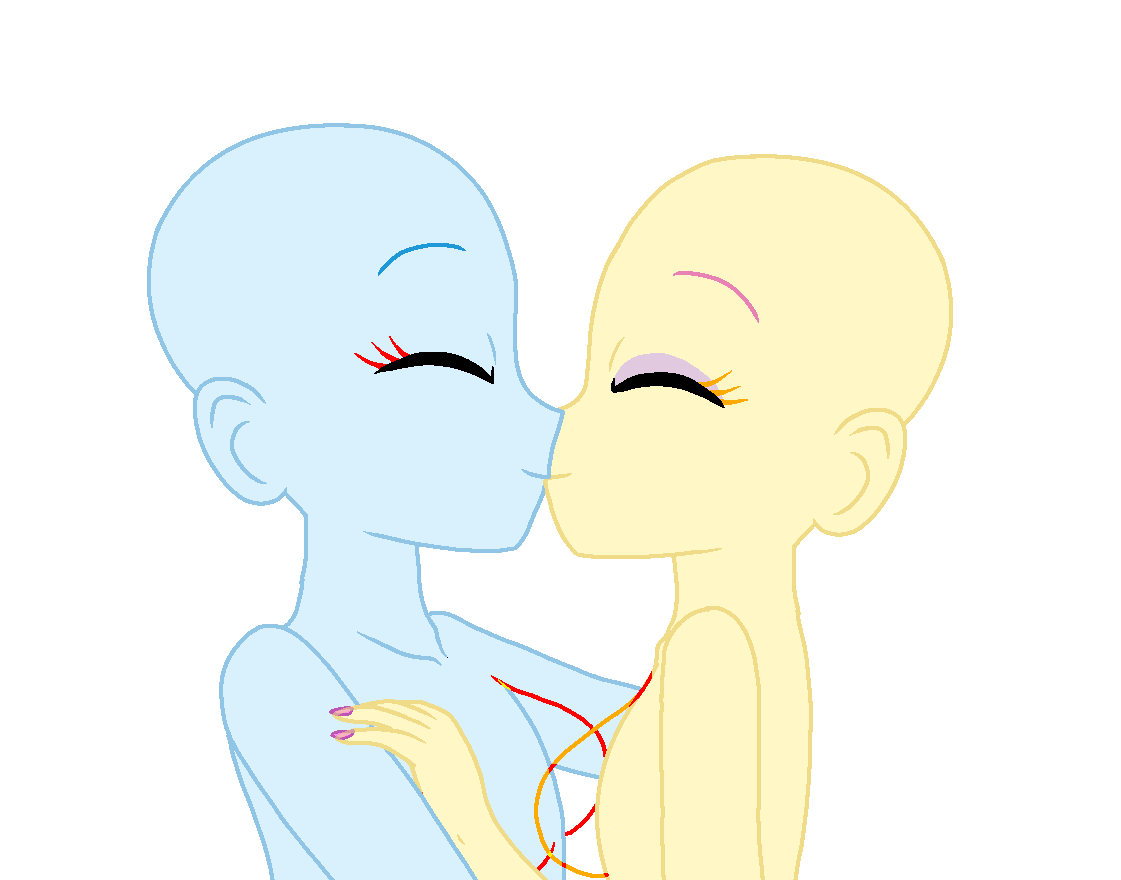 Kissing Couple .:Base:. by KagaTsuki on DeviantArt