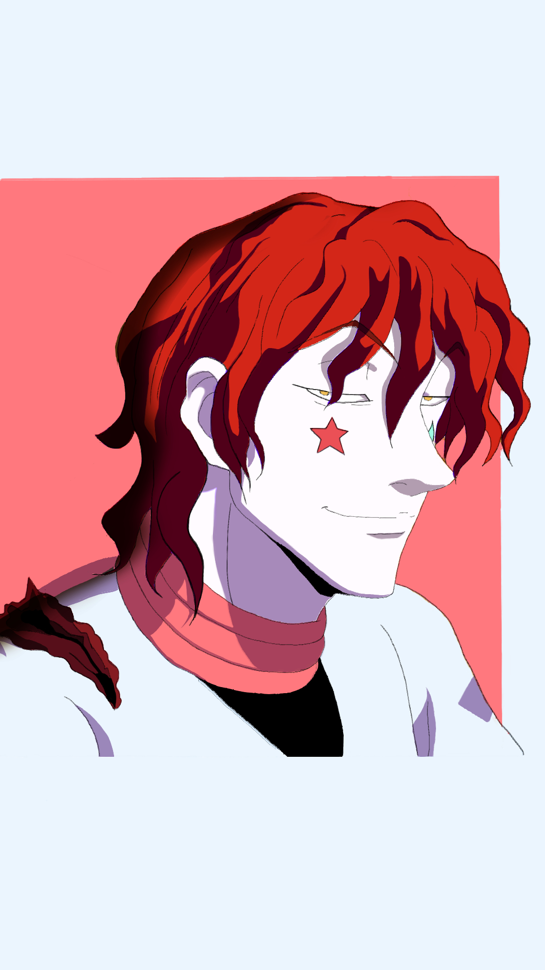 Hisoka Hair Down Wallpaper by Sarana-san on DeviantArt Hisoka Hair Down Wallpaper by Sarana-san on DeviantArt