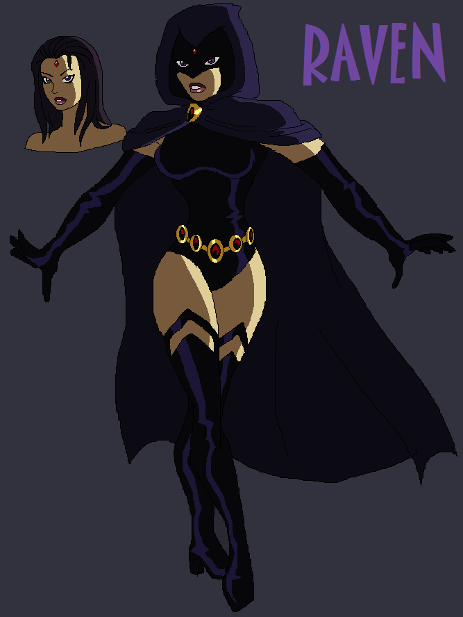 DC Universe: Raven by AMTModollas on DeviantArt DC Universe: Raven by AMTModollas on DeviantArt