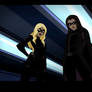Arrow\The Flash: JLU Style: Laurel and Helena