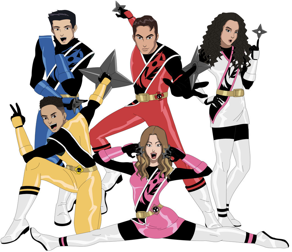 Power Rangers Ninja Steel Cast by AMTModollas on DeviantArt