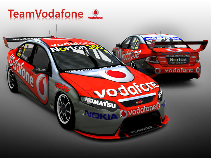Team Vodafone Ford Falcon by GrangerDesign on DeviantArt