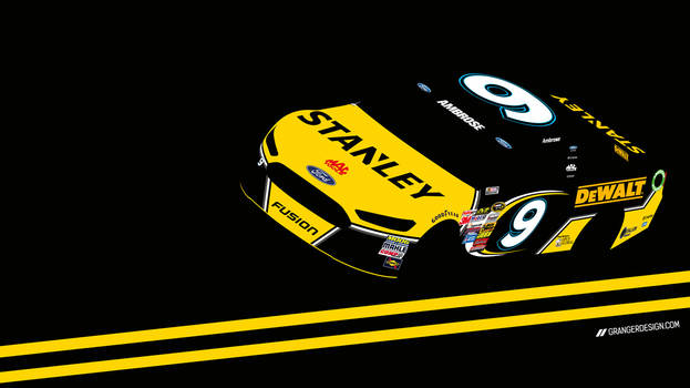 Marcos Ambrose Wallpaper - Vector Illustration