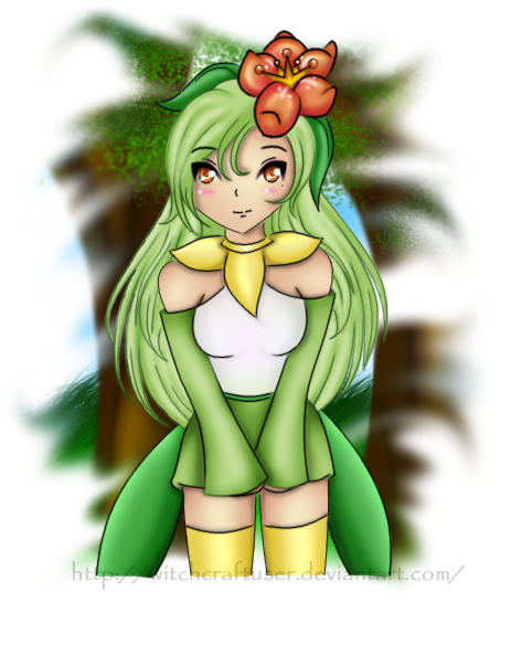 Lilligant Gijinka