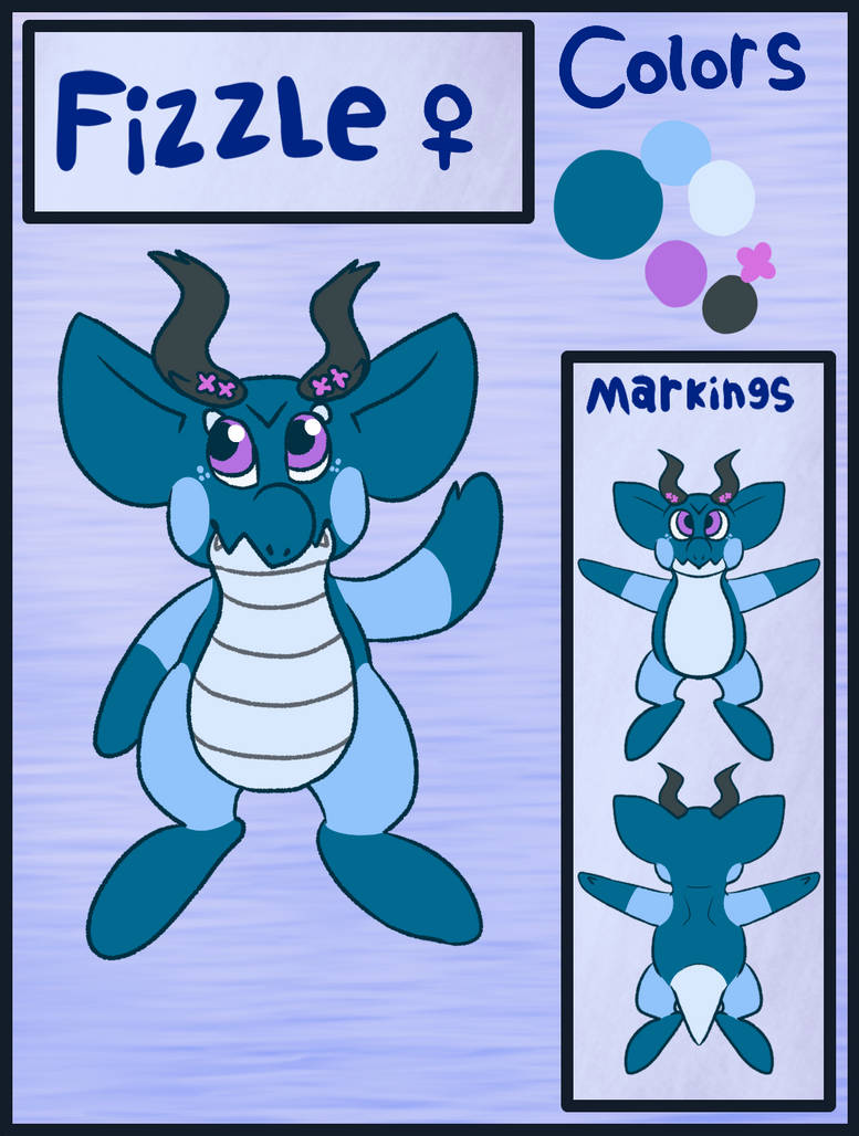 Fizzle Character Fizzle's June 2019 Ref by Nichameleon on DeviantArt