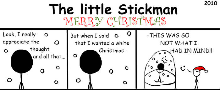 The little Stickman - Snow