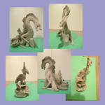 Dragon sculpture by ShiningForceKaya