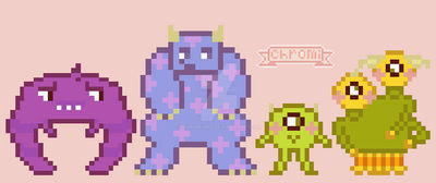 Monsters Uni Pixels