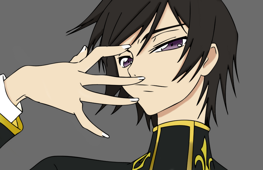 Ai Art] Lelouch vi Britannia - Code Geass by The-Sanctuaire on DeviantArt