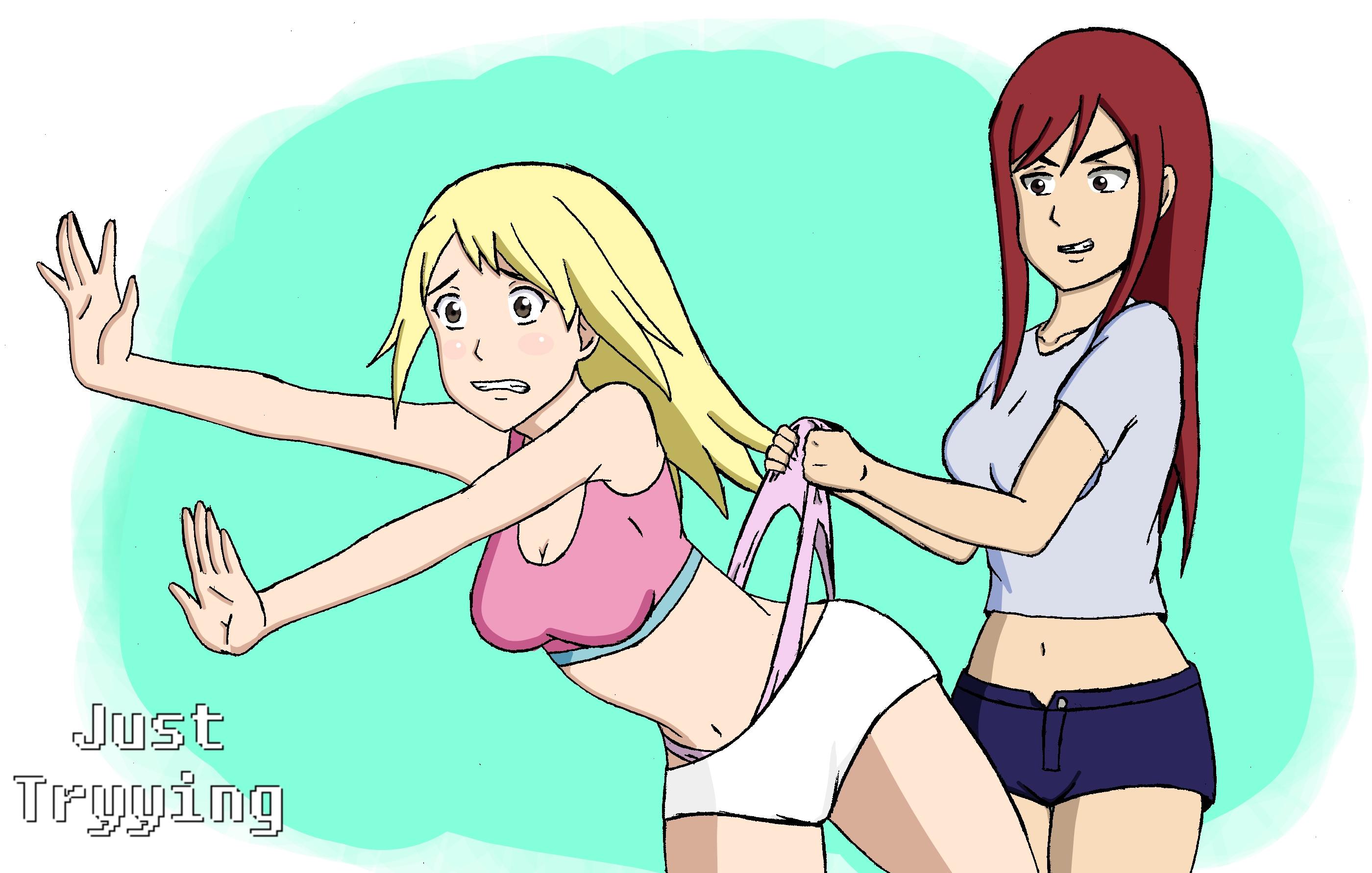 Lucy vs Erza Part 1