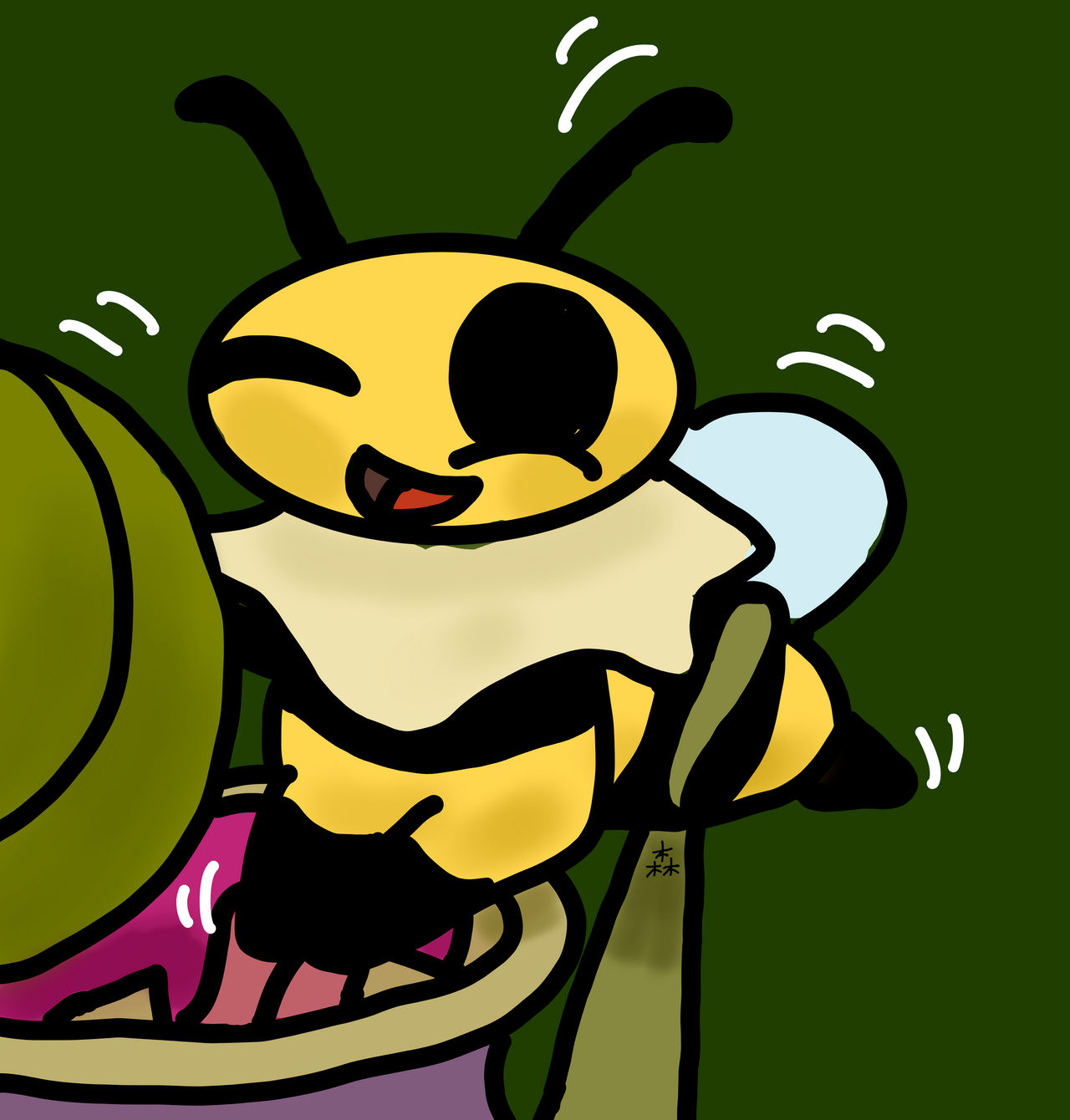 Bee Deviantart Style Bee-ware the Devourer by ivcrtkr on DeviantArt