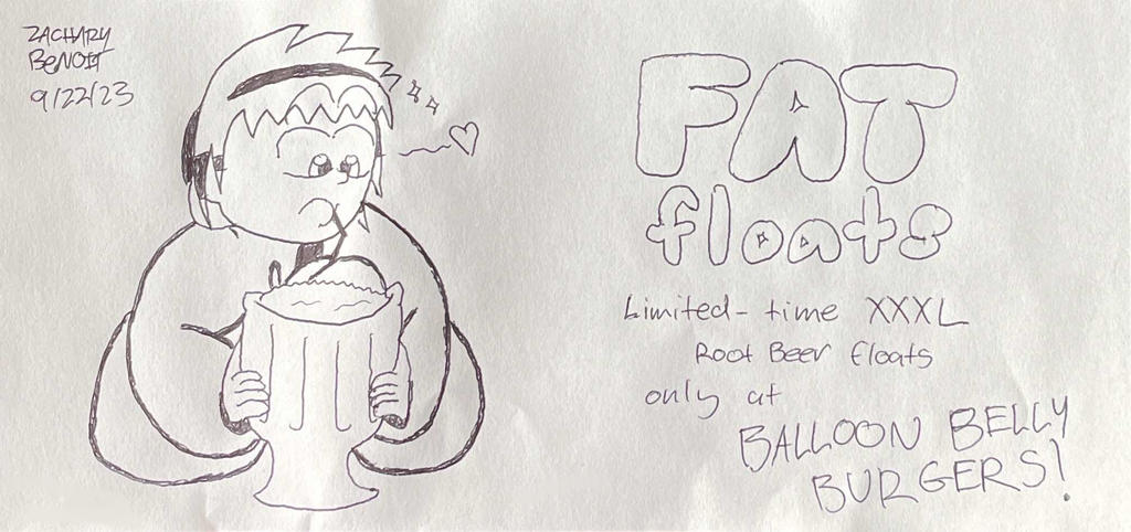 Fat Advertisement Advertisement for Fat Floats by Thunder-Clap-Clide on DeviantArt
