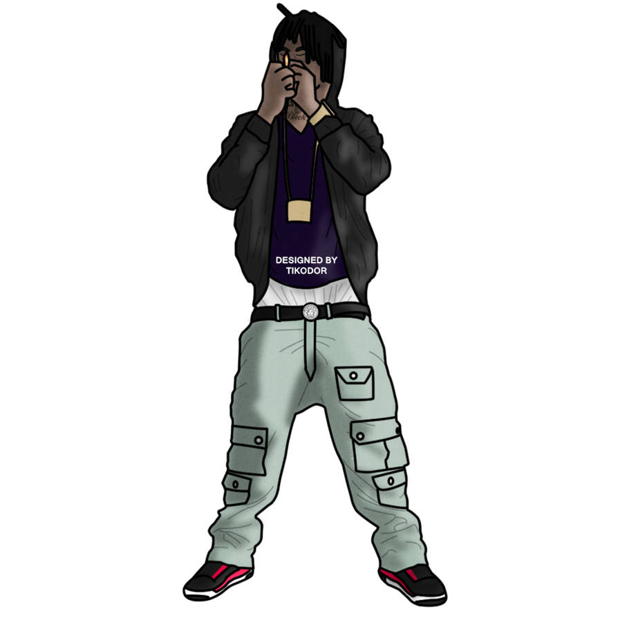 Chief Keef Cartoon Drawing