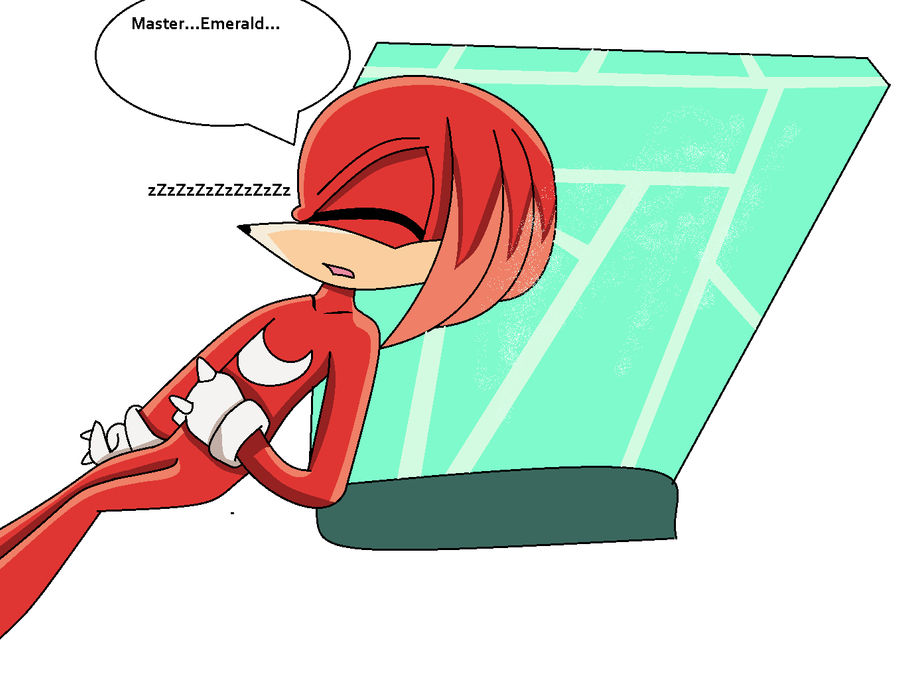 Knuckles Sleep Knuckles talking in his sleep cute by Knuckleslover999 on DeviantArt