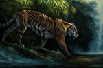 Bengal Tiger by kaijae