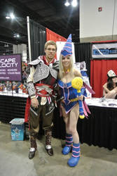 Ezio and Dark Magician Girl