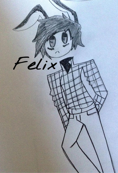 Felix The Bunny by The8BitWorld on DeviantArt