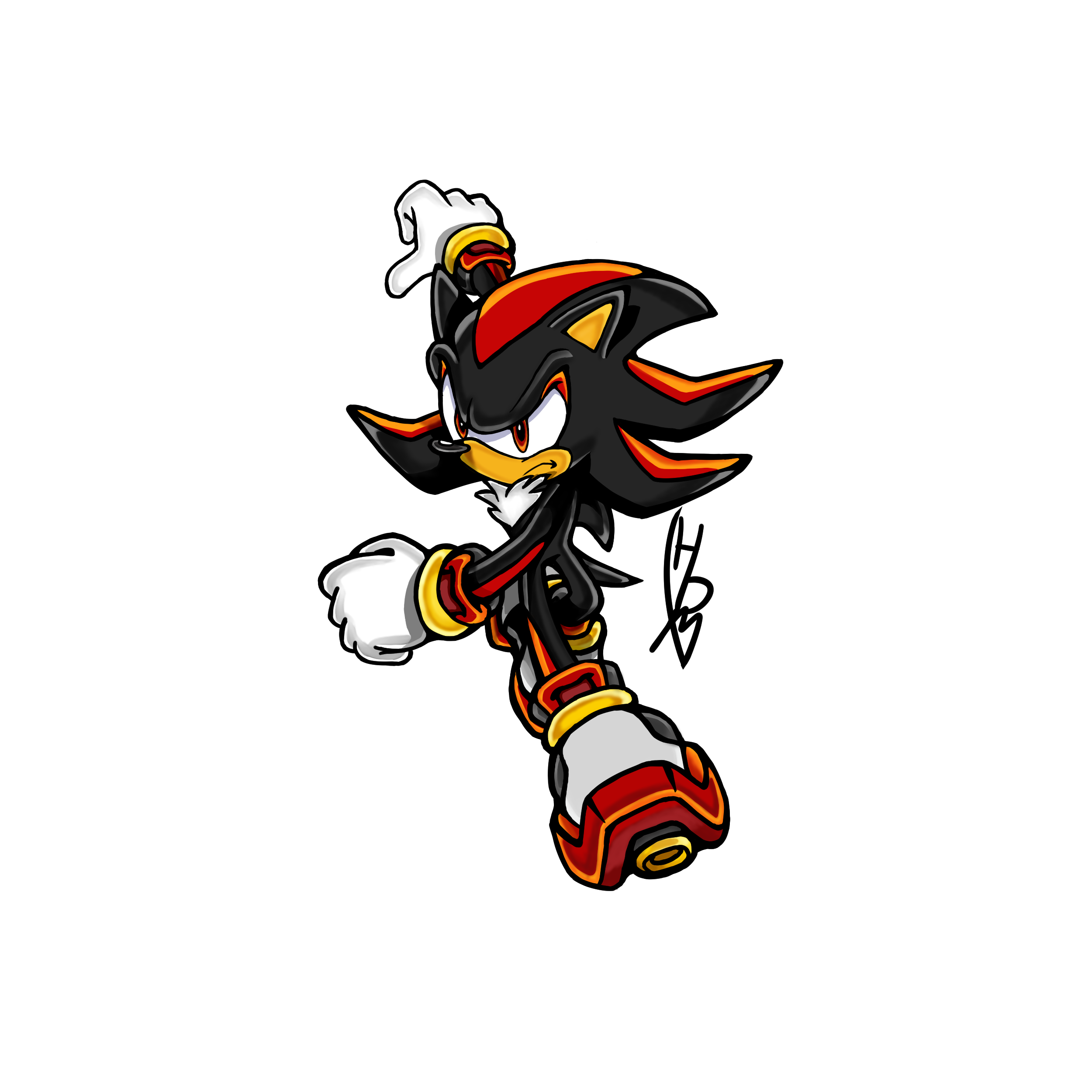 Super-Sonic Drawing (Sonic X Style) by HiddenMatrixYT on DeviantArt