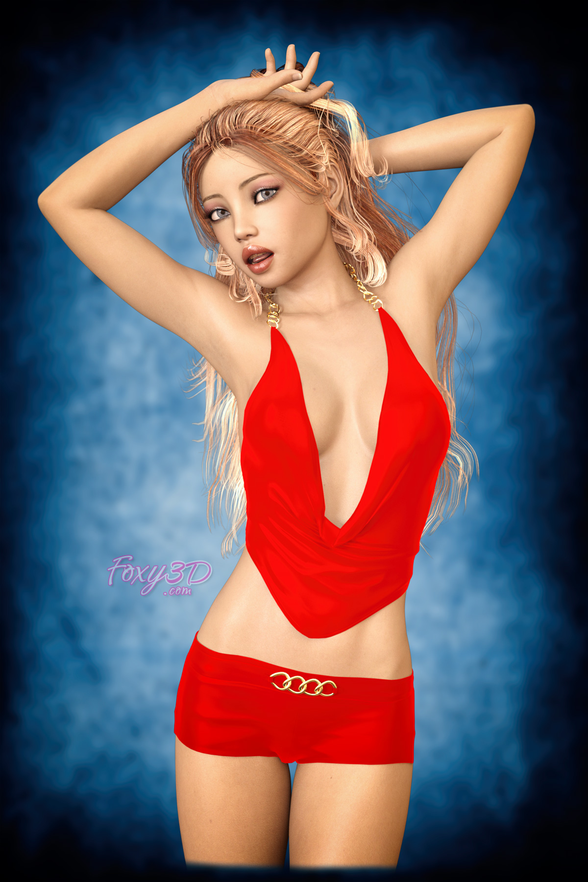 Ariel: Glamorous in Red