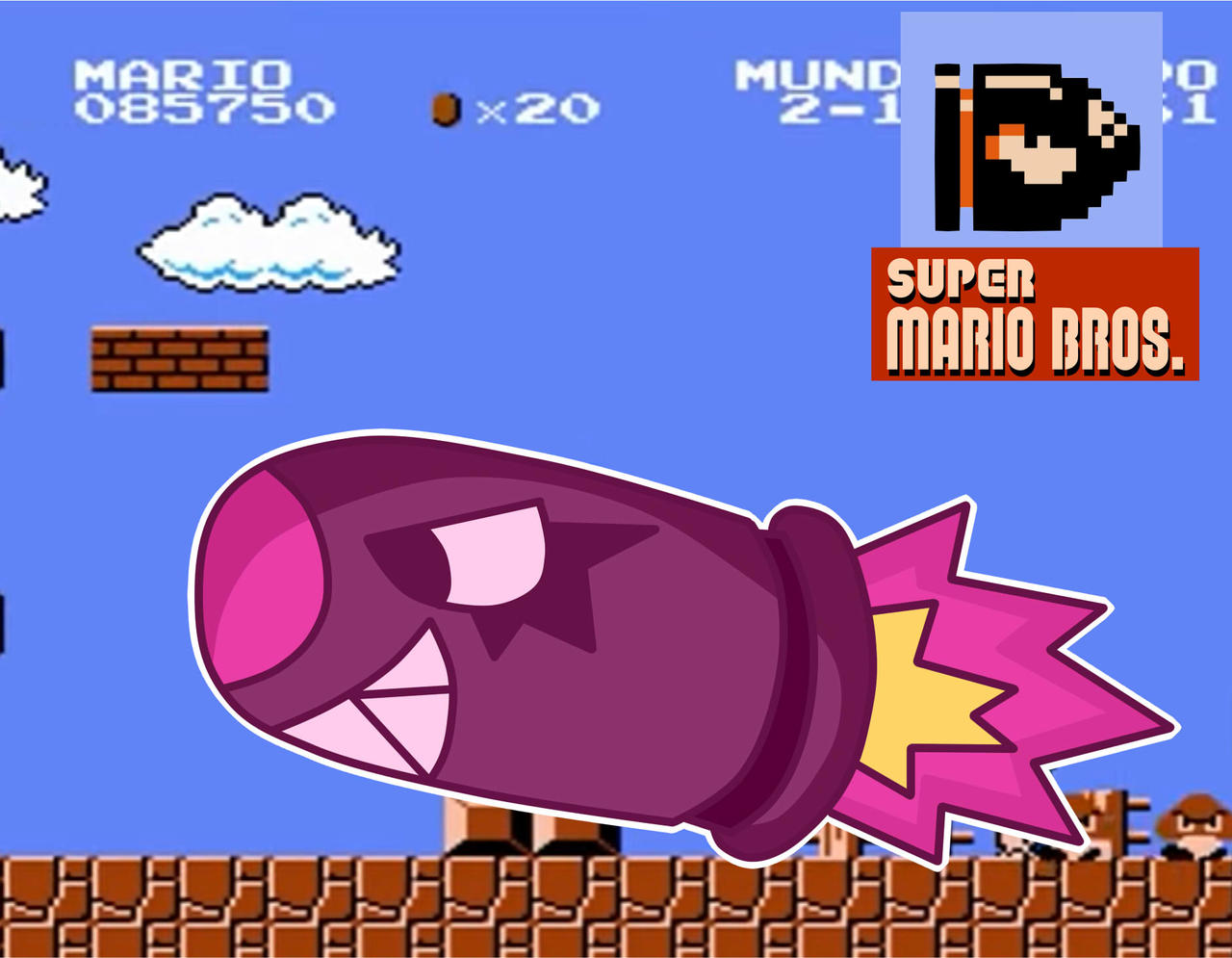 Bullet Form Mario Mario Re-design - Bullet Bill by MilkittyChan on DeviantArt