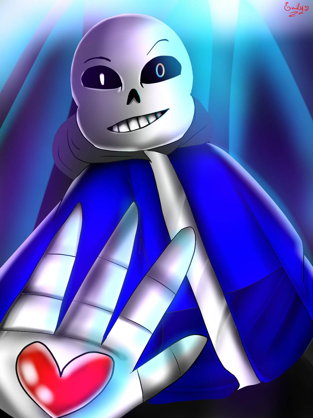 FanArt Sans (Undertale by EMILYXGames on DeviantArt