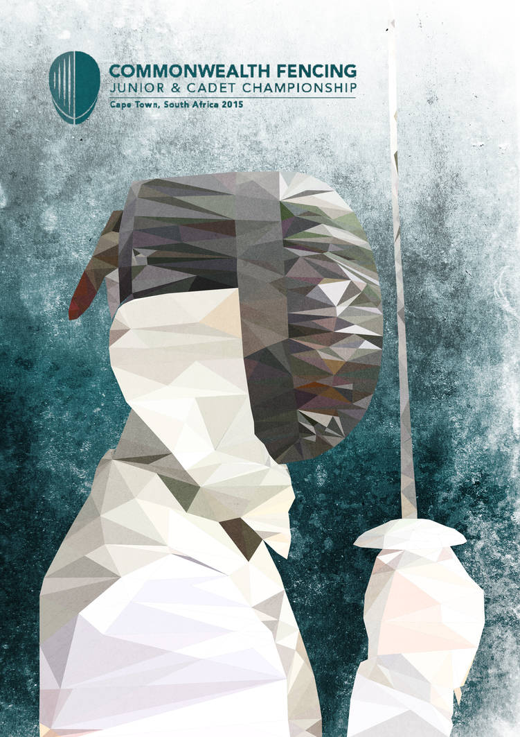 Fancing Poster Commonwealth Fencing Poster Mask by JessCattell on DeviantArt