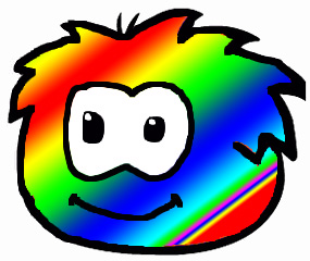 Club Penguin Rainbow Puffle