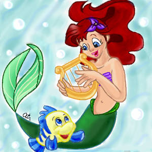 Ariel n Flounder