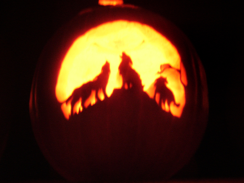 Wolf Pumpkin