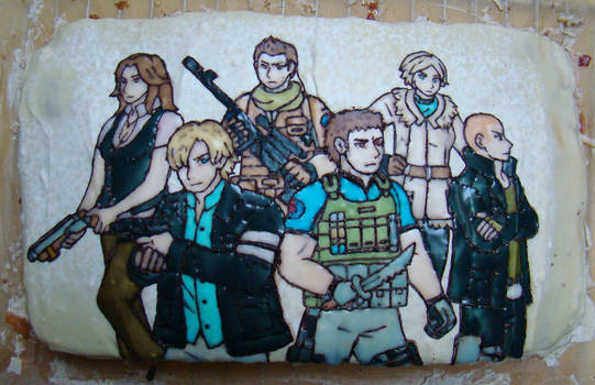 Birthday cake RE6 style