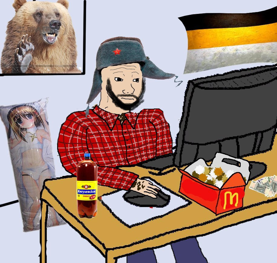 Typical PC user: Russia by nikitakartinginboxru on DeviantArt