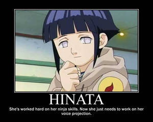 Hinata Motivational Poster