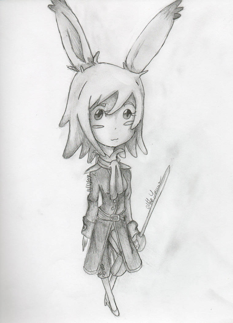 Spellblade Deviantart Spellblade Viera Chibi by montblanc9 on DeviantArt