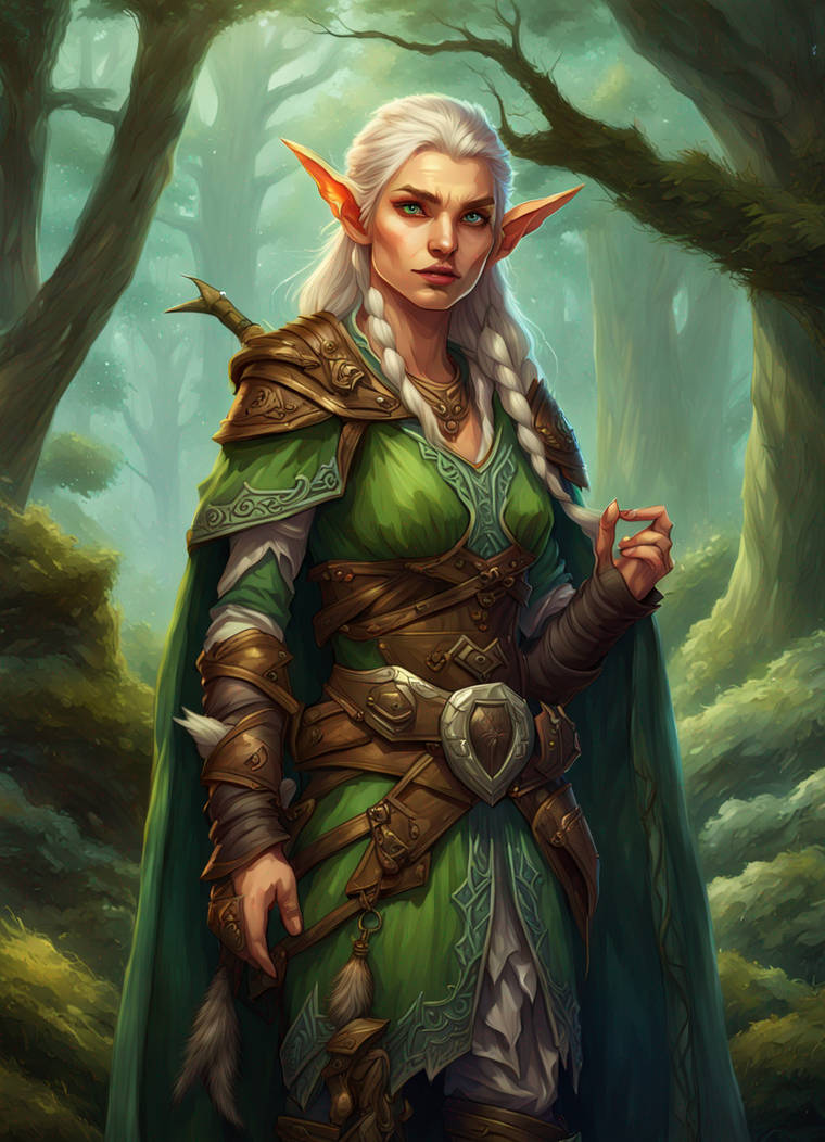 Elf Ranger by ForsvarDND on DeviantArt