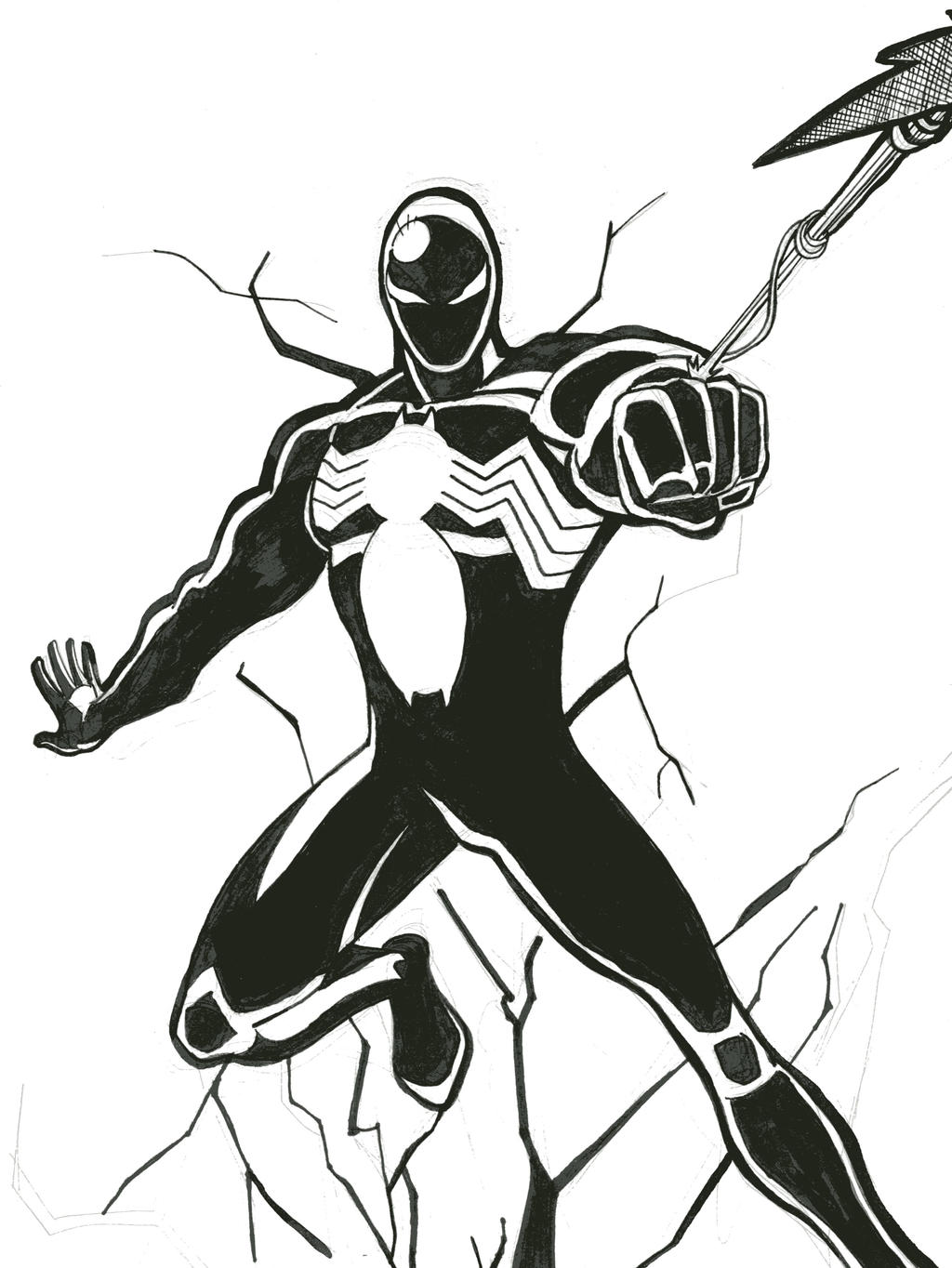 Symbiote Spiderman by ckdck on DeviantArt