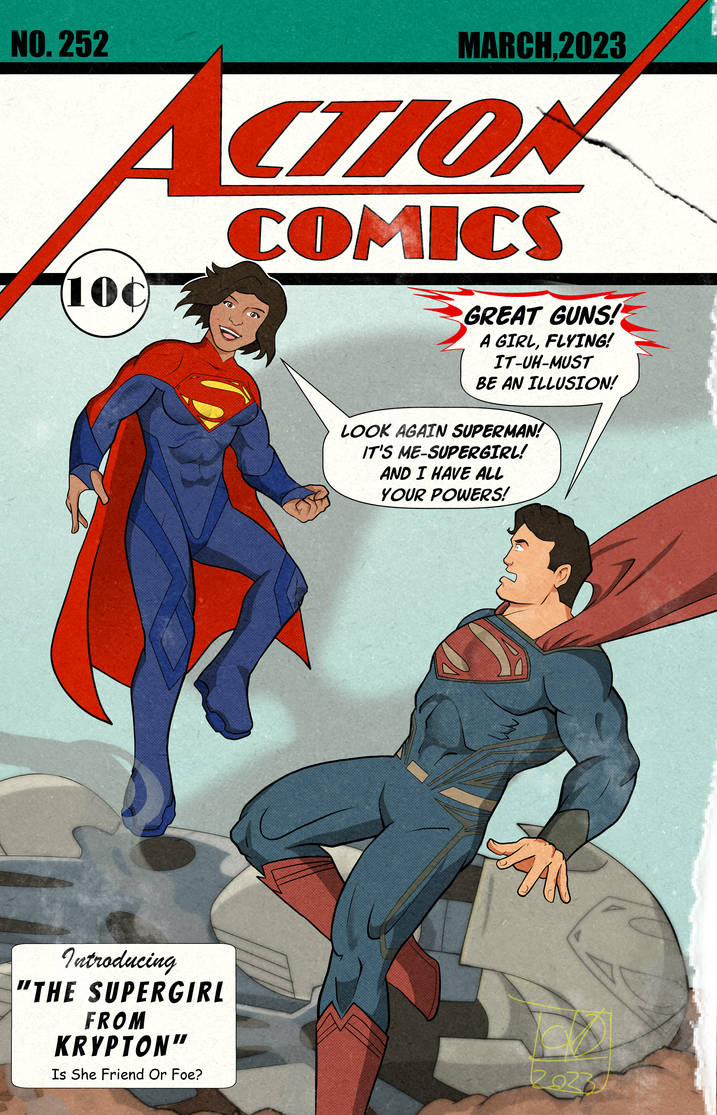 Action Animation Comic Action Comics #252 DCEU by ckdck on DeviantArt
