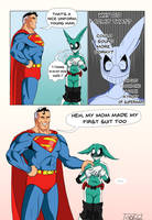 Superman(Earth-2) meets Deku
